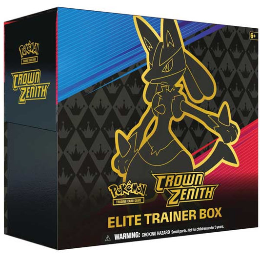 Pokémon TCG: Crown Zenith Elite Trainer Box Sword and Shield 12.5