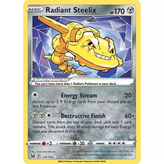 Radiant Steelix Holo - SWSH11: Lost Origin (SWSH11)