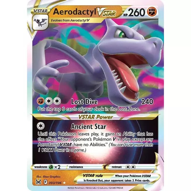 Aerodactyl VSTAR - SWSH11: Lost Origin (SWSH11)